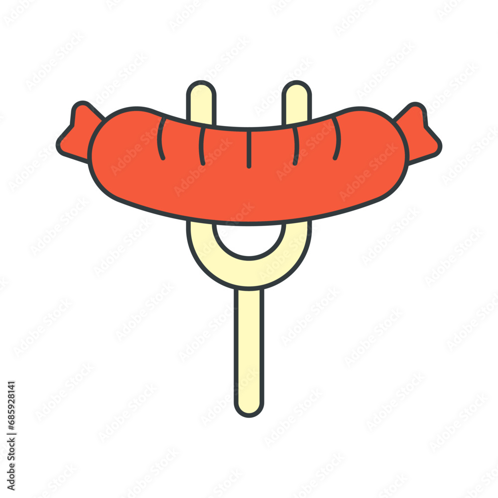 Sausage icon vector design templates simple and modern Sausage icon vector design templates simple and modern
