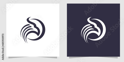 Fototapeta Naklejka Na Ścianę i Meble -  eagle logo design vector