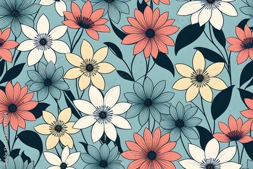 seamless floral pattern