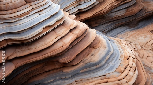 Details of patterns in rock formations photo