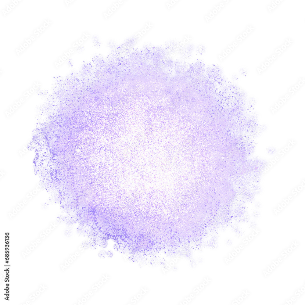 Fototapeta premium Illustration of a glittery shimmering purple dust for background texture
