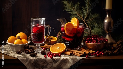 Mulled wine and cider presentations