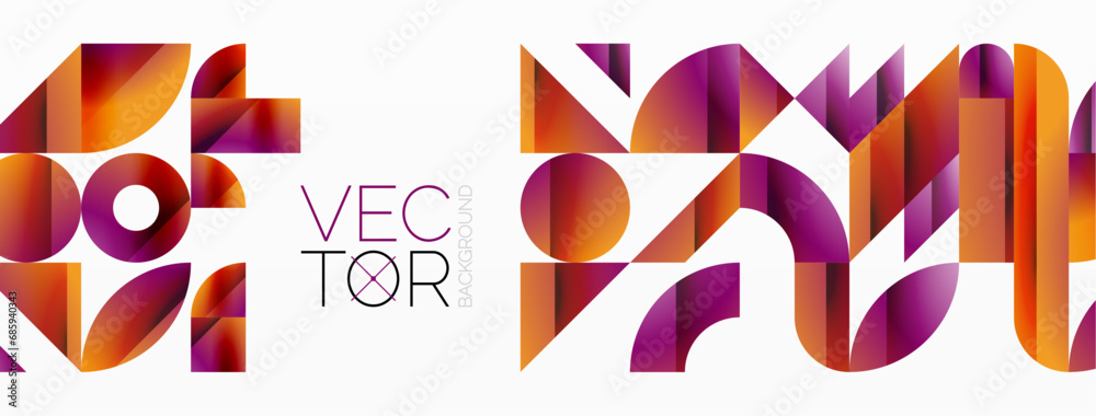 Assorted geometric shapes unite in a minimalistic abstract backdrop, offering a versatile canvas for contemporary design for digital designs, presentations, website banners, social media posts Assorted geometric shapes unite in a minimalistic abstract backdrop, offering a versatile canvas for contemporary design for digital designs, presentations, website banners, social media posts