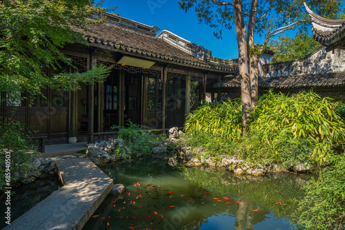 Classical gardens in Jiangsu, China
