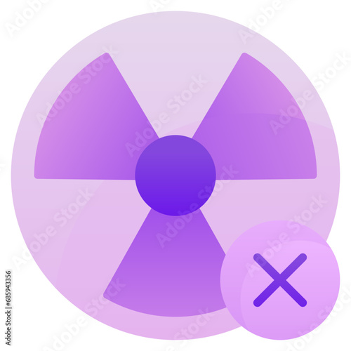 No Radiation Icon