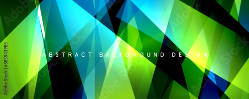 Breaking Glass Background, Kaleidoscope effect. Transparent Straight Lines. Dynamic Light Rays effect. Vector Illustration For Wallpaper, Banner, Background, Card, Book Illustration, landing page