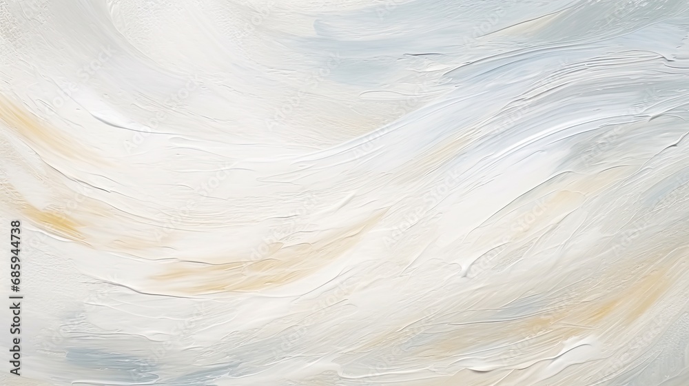 Obraz premium paint brush pattern by the pastel color watercolor paint on the wall