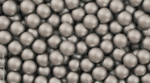 大量のパチンコ玉｜large amount of pachinko balls. Generative AI © happy Wu 