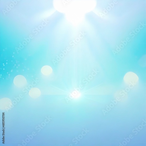 Soft focus blue light background patterns blur abstract style, pastel color