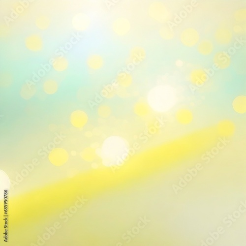 Soft focus yellow light background patterns blur abstract style, pastel color