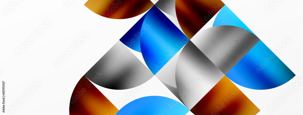 Minimalist geometric background featuring metallic round triangles, delivering sleek and modern visual aesthetic with emphasis on clean, metallic forms for wallpaper, banner, background, landing page Minimalist geometric background featuring metallic round triangles, delivering sleek and modern visual aesthetic with emphasis on clean, metallic forms for wallpaper, banner, background, landing page