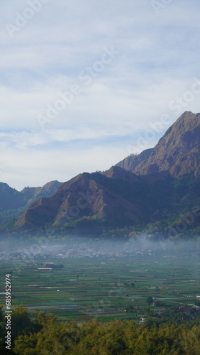 view from the mountain