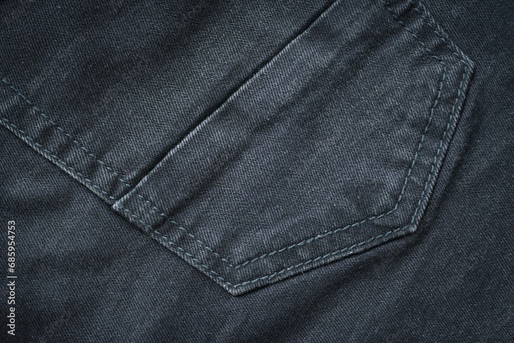 black denim clothing texture background, textile of pants fashion black denim clothing texture background, textile of pants fashion