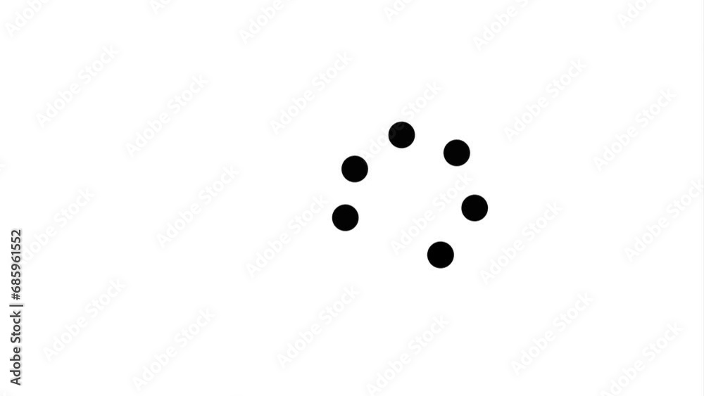 Loading motion animation video