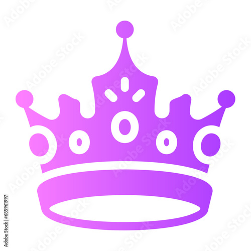 crown Gradient icon