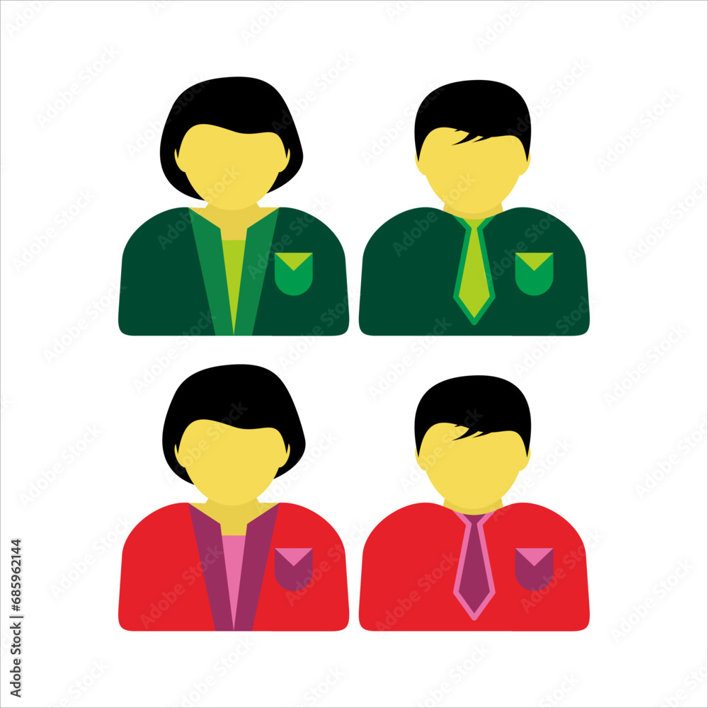 vectors and illustrations of silhouettes of business and office people vectors and illustrations of silhouettes of business and office people