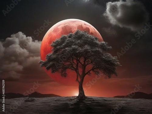 the moon and the tree