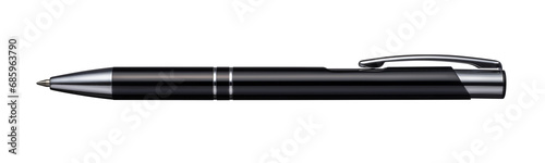 黒いボールペン