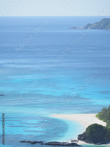 慶良間諸島の美しい海