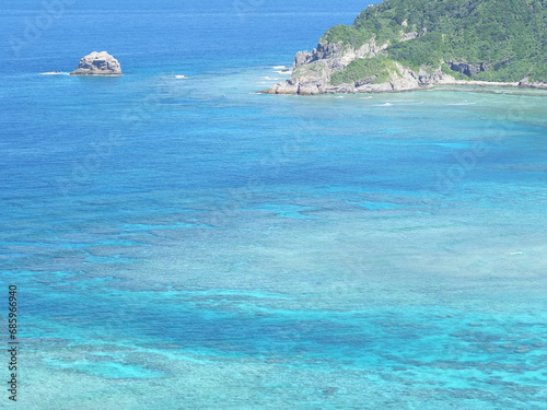 慶良間諸島の美しい海