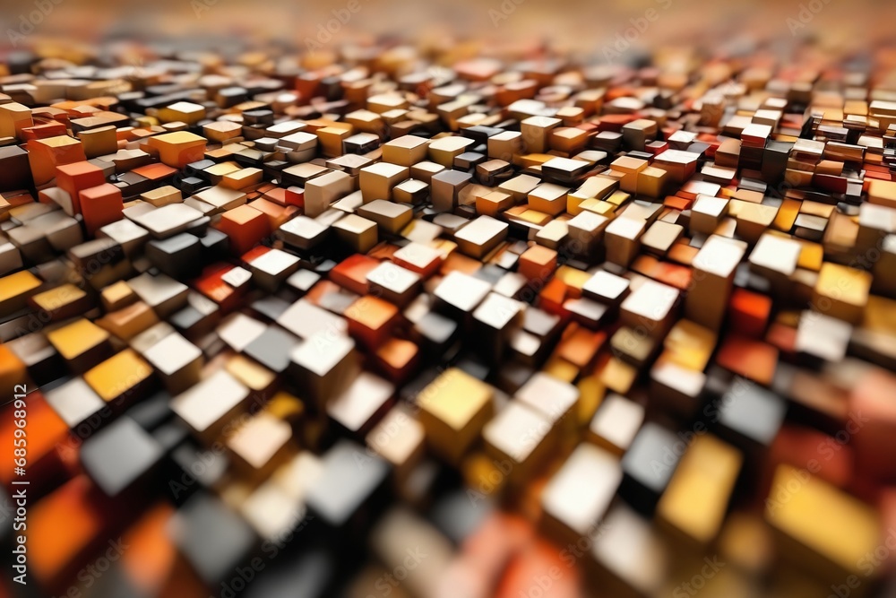 Fototapeta premium Macro photography creative poster
