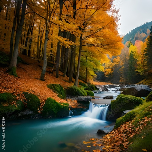 autumn in the forest © Hammad