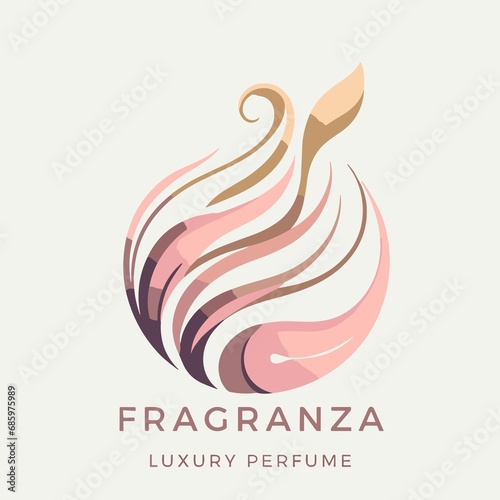 a logo for a perfume company called fragranza photo