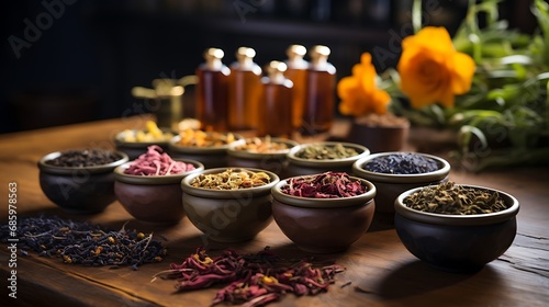 Crafted and flavored artisanal teas