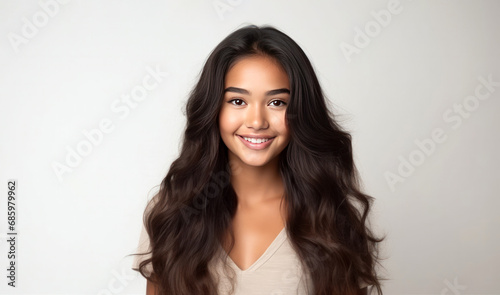 portrait of an Asian Indian teen