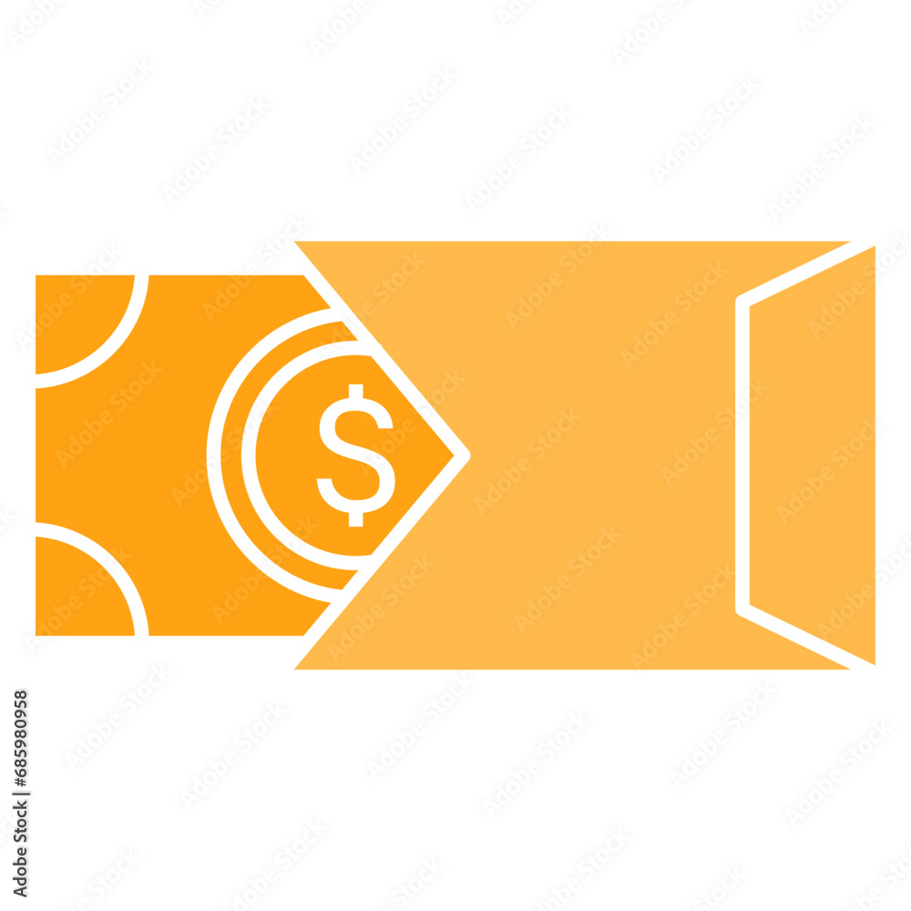 money in envelope. salary icon money in envelope. salary icon