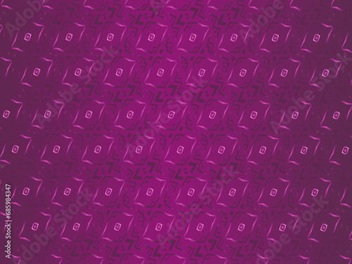 Metal background with shiny purple ornament, with steel concept.