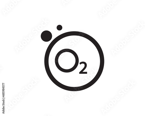 Oxygen control icon vector design illustration
