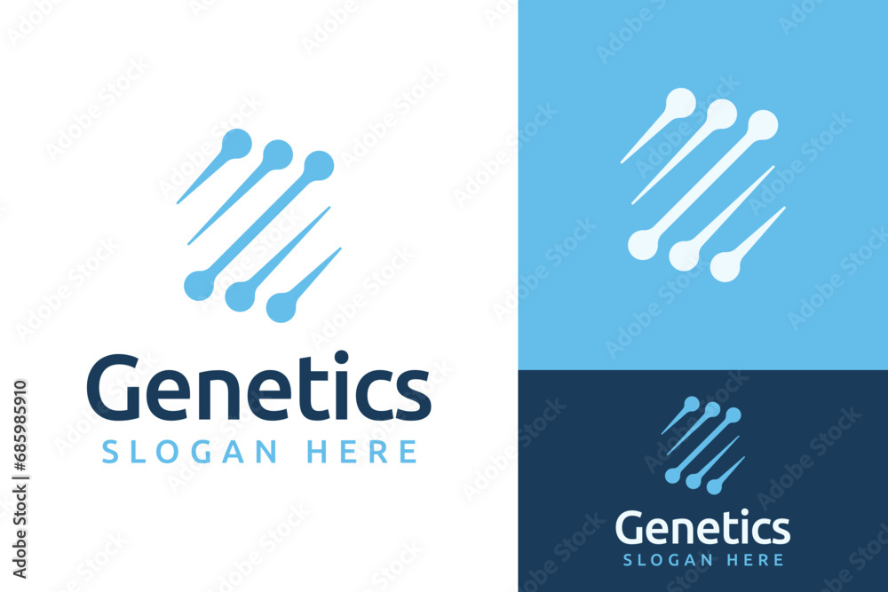 Simple Human Molecule Structure Genetic DNA Cell Science Lab Logo Design Branding Template Simple Human Molecule Structure Genetic DNA Cell Science Lab Logo Design Branding Template