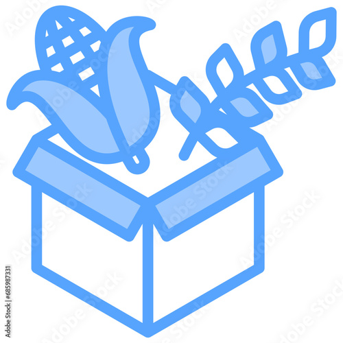 Commodity Blue Icon