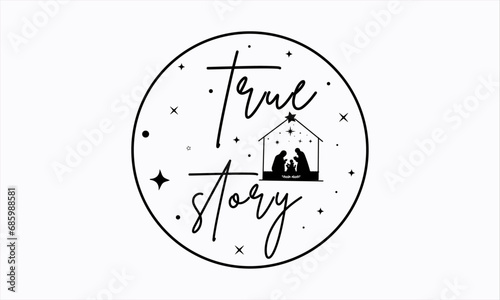 Nativity Christmas Round ornaments SVG Design, Jesus Christmas Round ornaments SVG, Jesus is the reason for the season, Joy to the world the lord has come