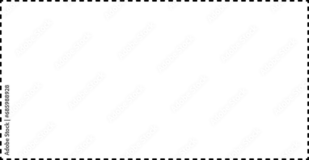 Rectangle dash line frame, minimal border with 14.5 x7.5 aspect ratio for web, business presentation, social media banner, story, thumbnail, 16:9 project, isolated on transparent background. Rectangle dash line frame, minimal border with 14.5 x7.5 aspect ratio for web, business presentation, social media banner, story, thumbnail, 16:9 project, isolated on transparent background.