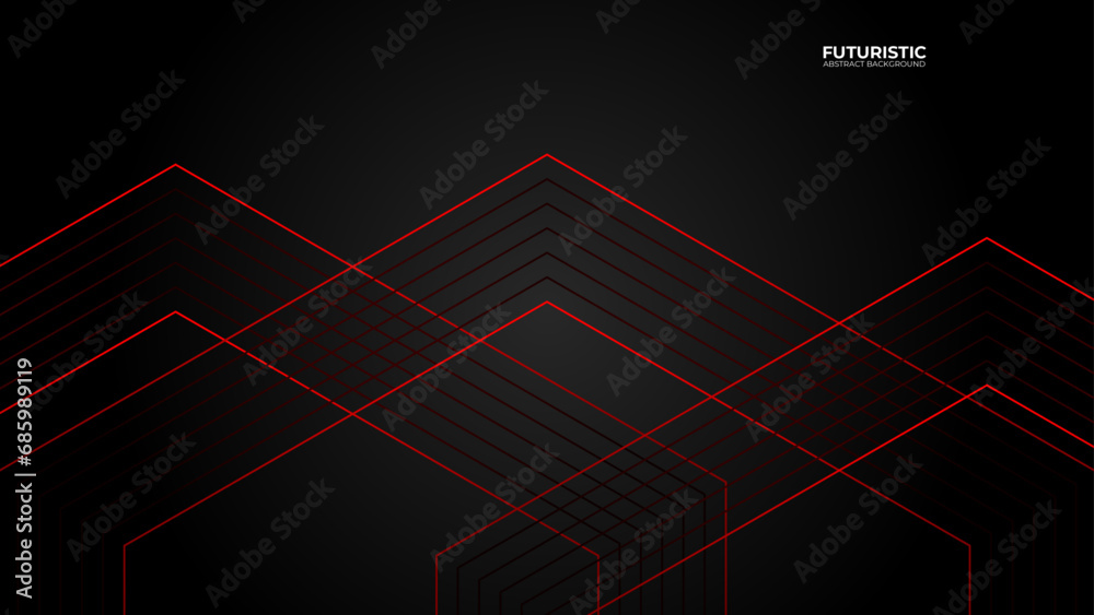 Modern red abstract futuristic technology background. Abstract lines pattern technology on black background.Business creative fluid presentation backdrop. brochure cover, landing page Black Friday BG Modern red abstract futuristic technology background. Abstract lines pattern technology on black background.Business creative fluid presentation backdrop. brochure cover, landing page Black Friday BG