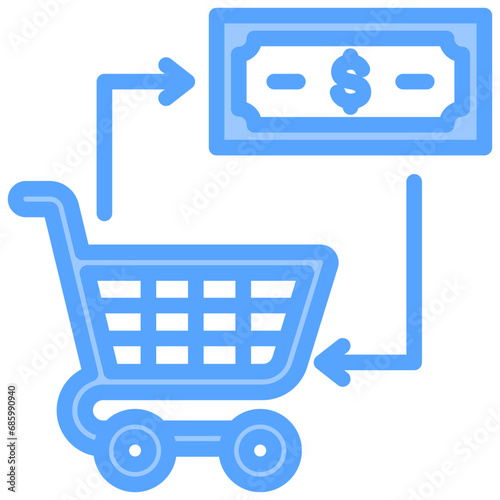 Commerce Blue Icon