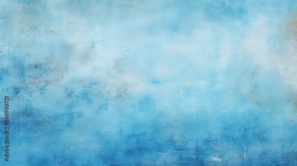 Fototapeta textured blue painted background