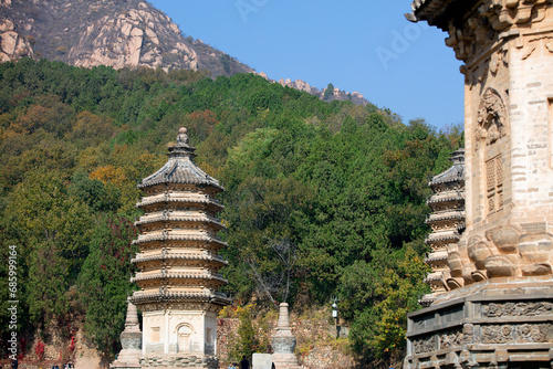 Changping Yinshan Pagoda Forest Scenic Area in Beijing photo