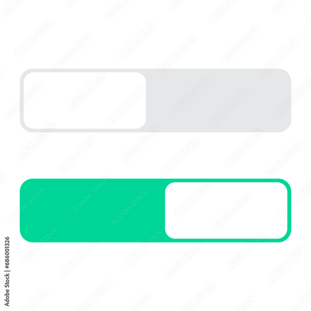 On and Off toggle switch button template On and Off toggle switch button template