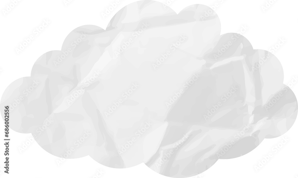 cloud paper art cloud paper art