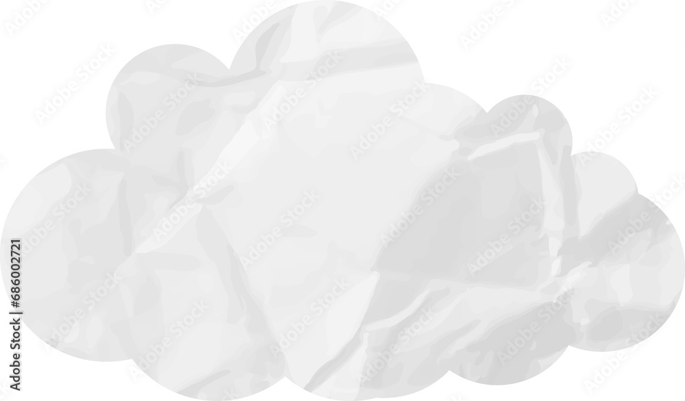 cloud paper art cloud paper art