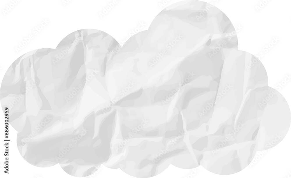 cloud paper art cloud paper art