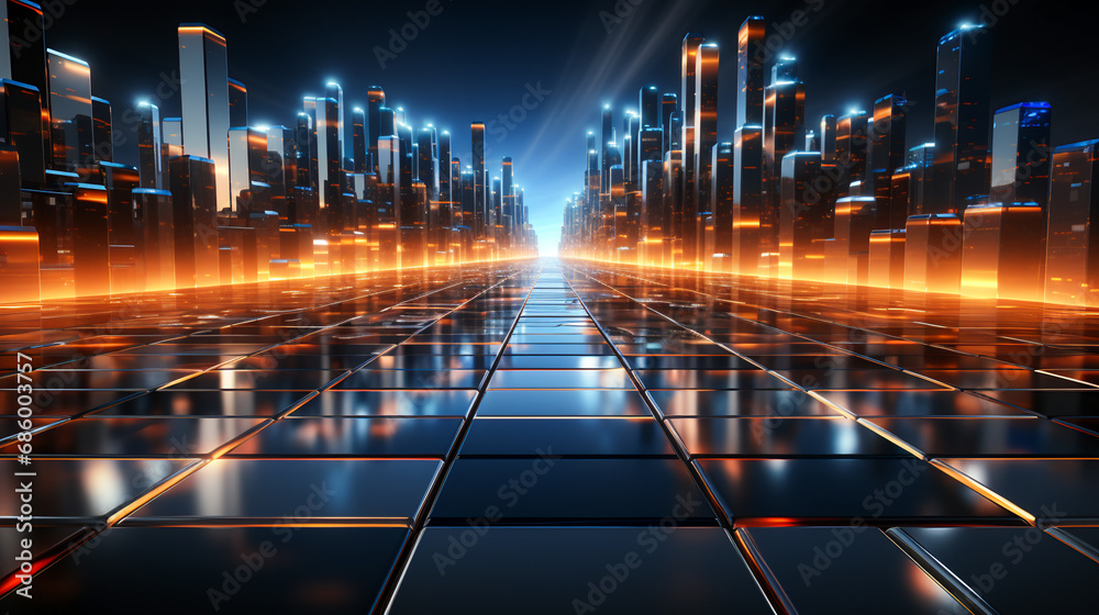 Digital technology background. Smart city concept. IoT . ICT Digital technology background. Smart city concept. IoT . ICT