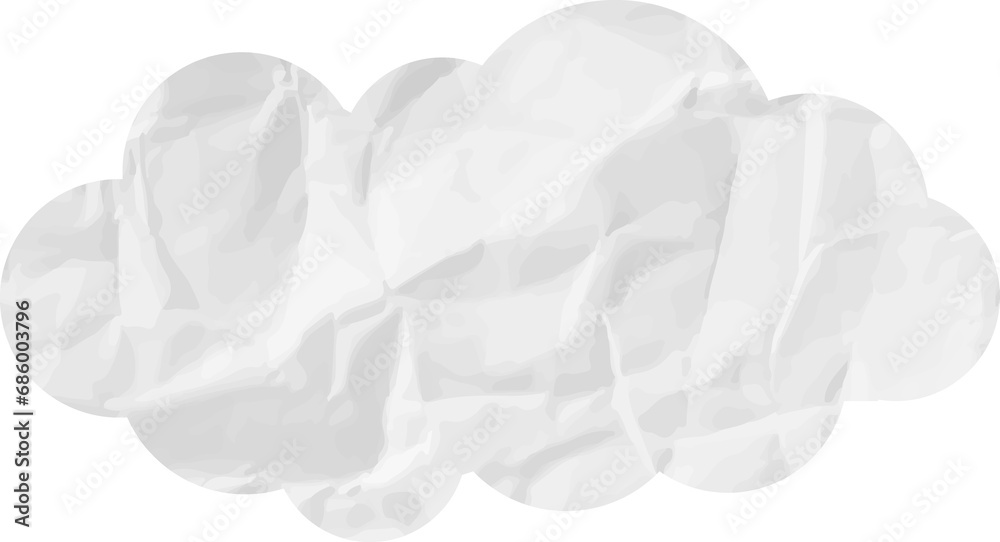 cloud paper art cloud paper art