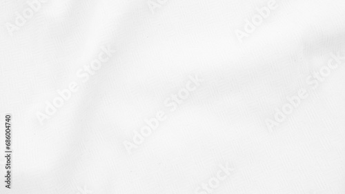 Organic Fabric cotton backdrop White linen canvas crumpled natural cotton fabric Natural handmade linen top view background  organic Eco textiles White Fabric linen texture