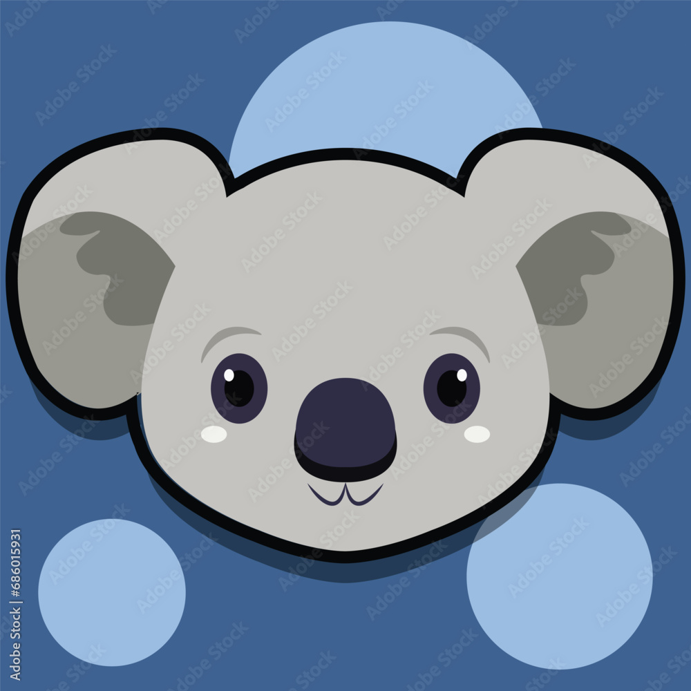 panda bear with a cloud