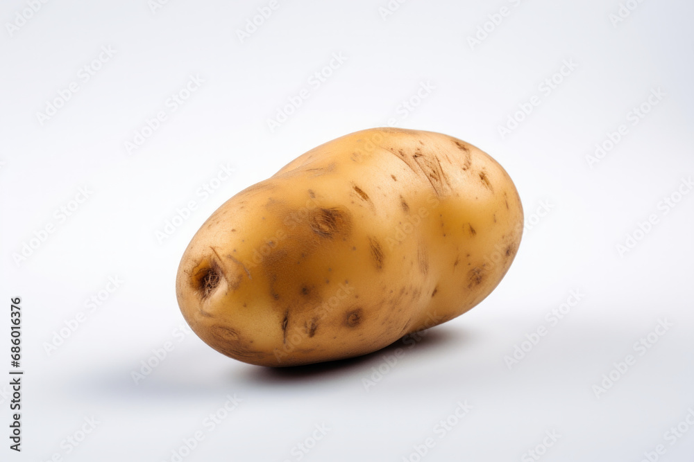 Realistic Potato - High Contrast Studio Photography Realistic Potato - High Contrast Studio Photography