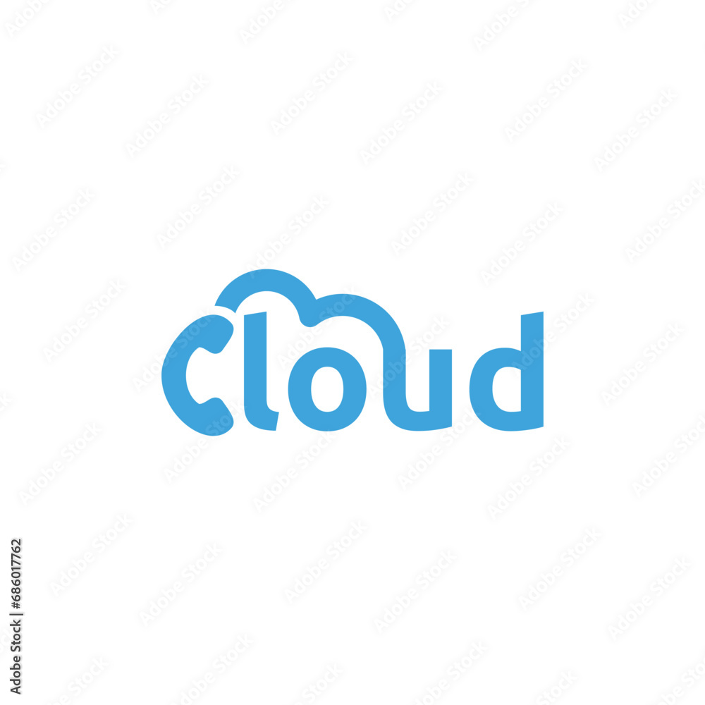 Cloud Phone logo icon vector template.eps Cloud Phone logo icon vector template.eps